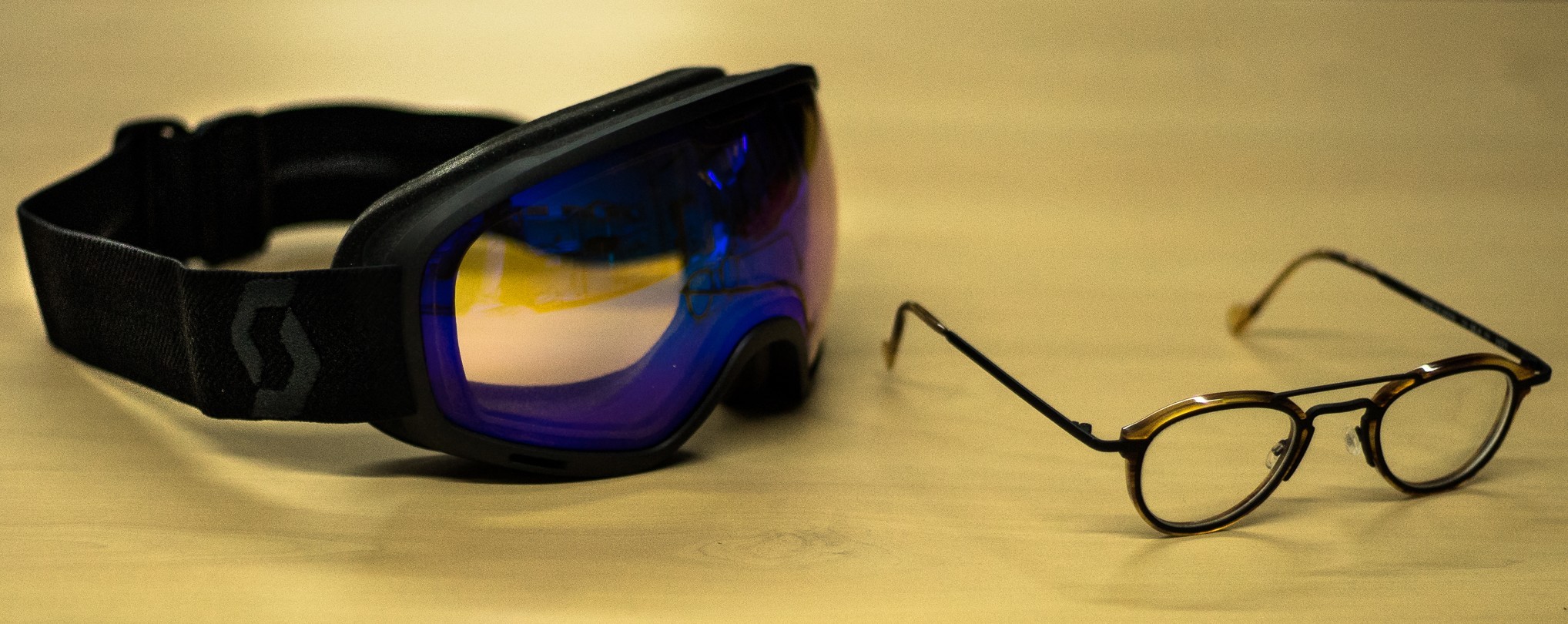 🤩 Masque de Ski et Snowboard OTG Photochromique