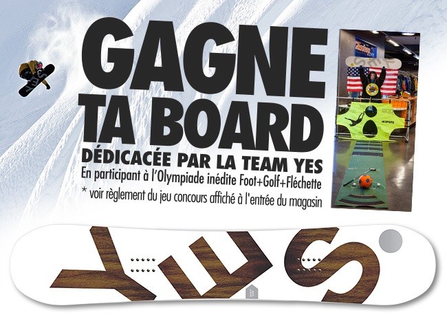 jeu Yes Snowboard