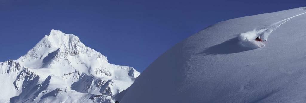 ski a La Plagne, face ouest de Bellecote, Savoie, France, MR