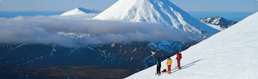 Skier en Nouvelle Zelande