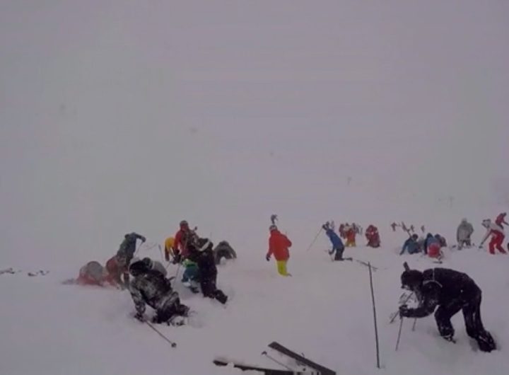 Vidéo avalanche de Tignes du 7 mars 2017