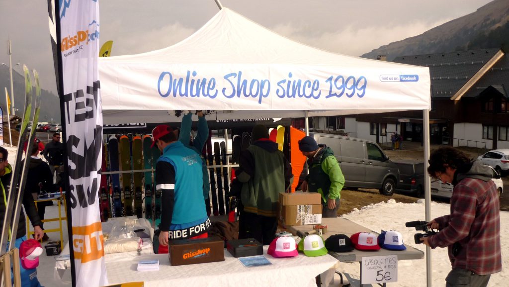 Stand Glisshop : Magasin de ski et de snowboard