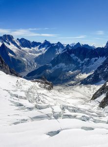 Vallée Blanche en été - Mont Blanc