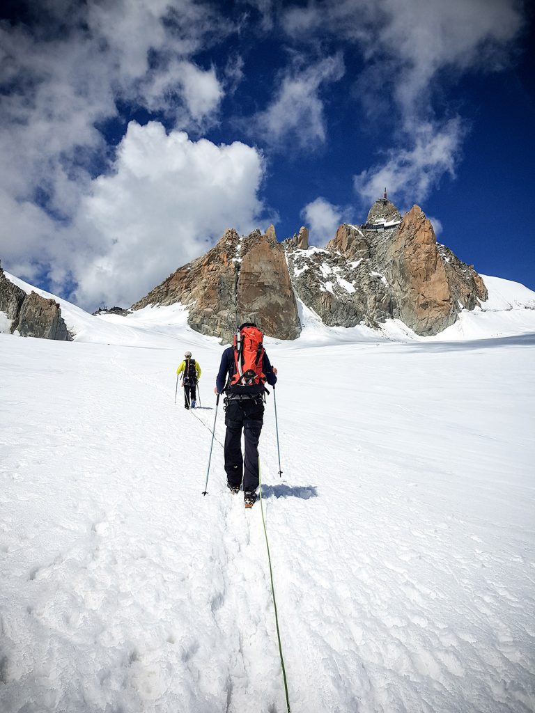 Traversée Vallée Blanche en crampon