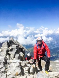 Pause ascension Mont Blanc