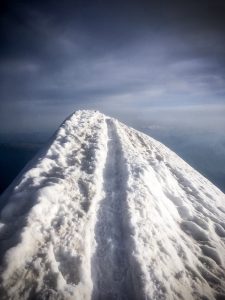 Arrête sommitale Mont Blanc