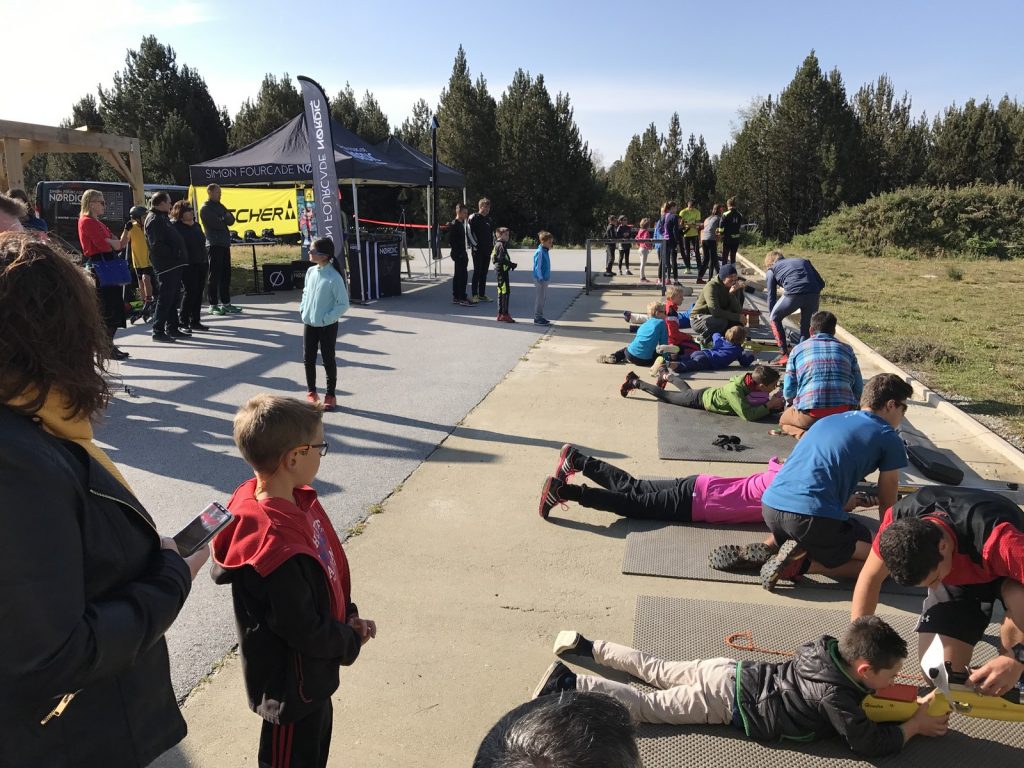 Initiation Biathlon Simon Fourcade Nordique Font-Romeu
