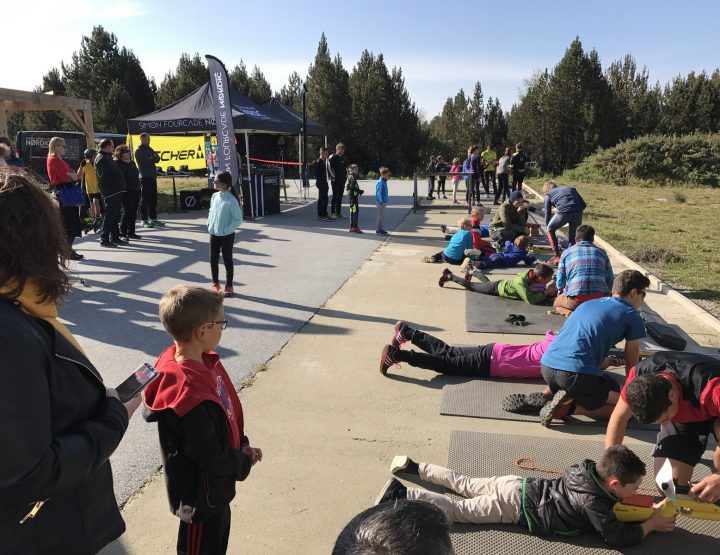 Initiation Biathlon et Ski Roue Font-Romeu avec Simon Fourcade Nordic