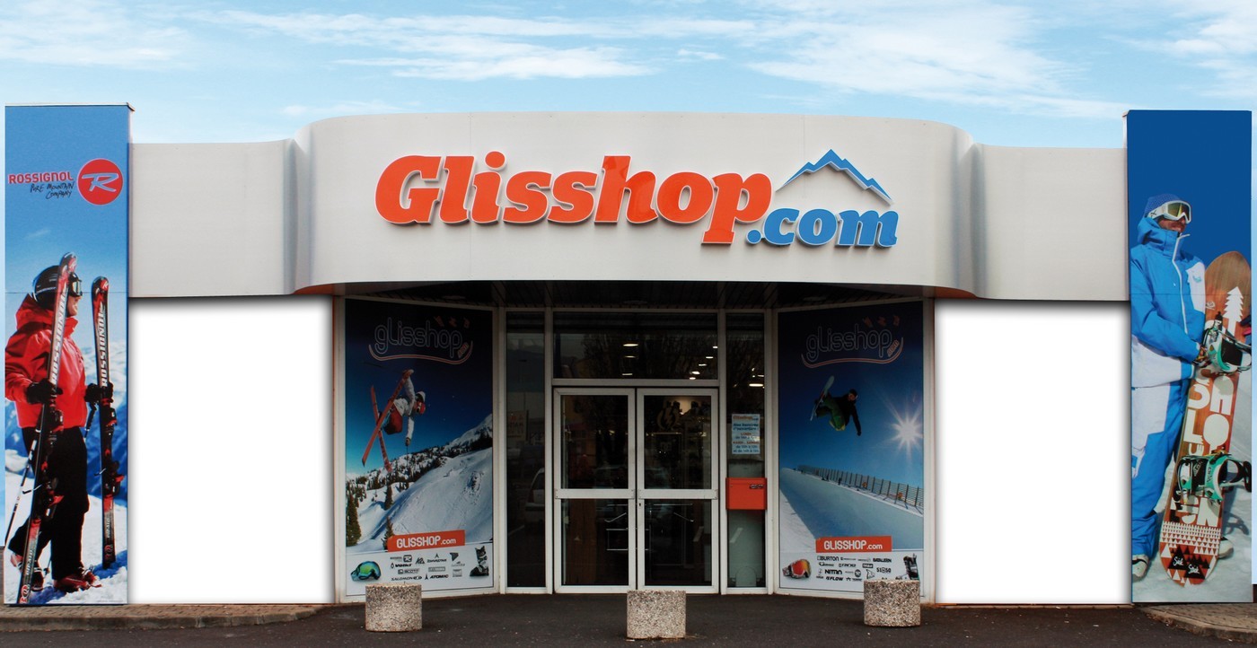 Façade Glisshop ancien shop