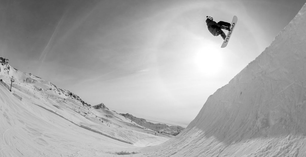 Verdad snowboard pipe