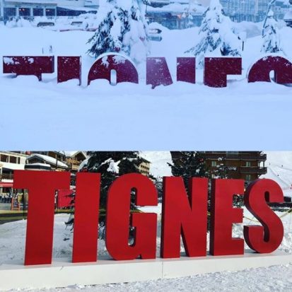 Tignes janvier 2018