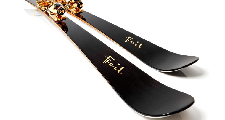 Oro-Nero, le ski à 63 000€ de chez Foil : entre objet de luxe et oeuvre d'art