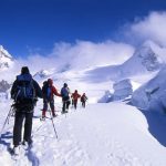 Raquettes vallée blanche