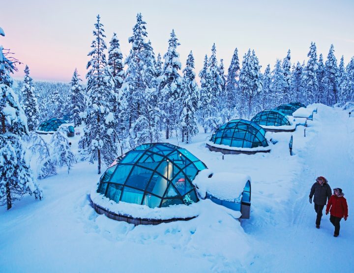 Les plus beaux hébergements insolites, sélection spéciale neige