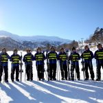 patrouille ski piste