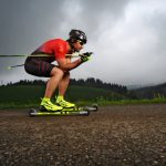 one way ski roues