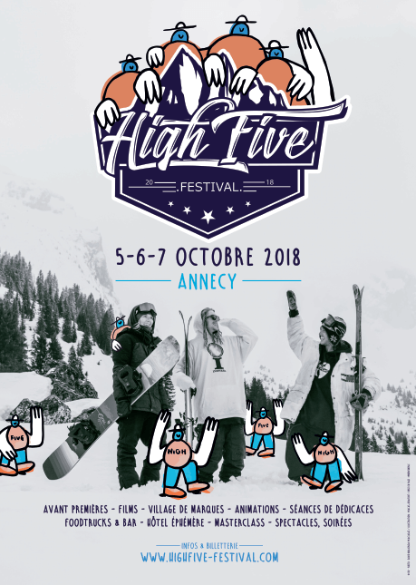 affiche festival high five 2018