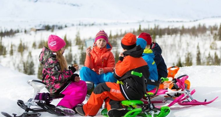 Premiers flocons de neige, l'appel de la luge !