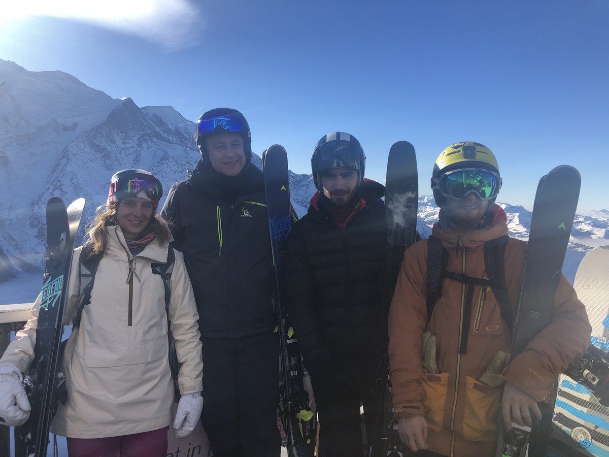 ski test chamonix team Glisshop