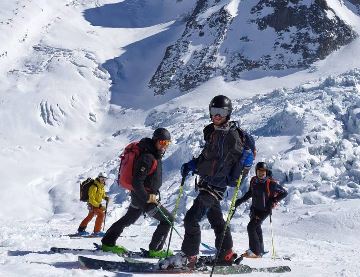 Direction la vallée blanche avec Salomon !