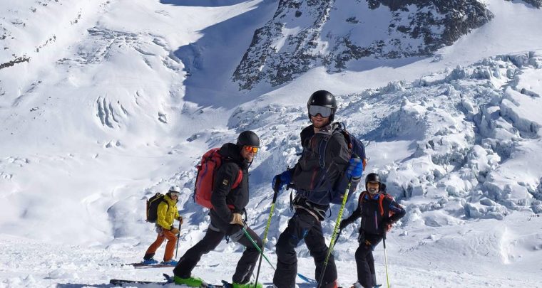 Direction la vallée blanche avec Salomon !