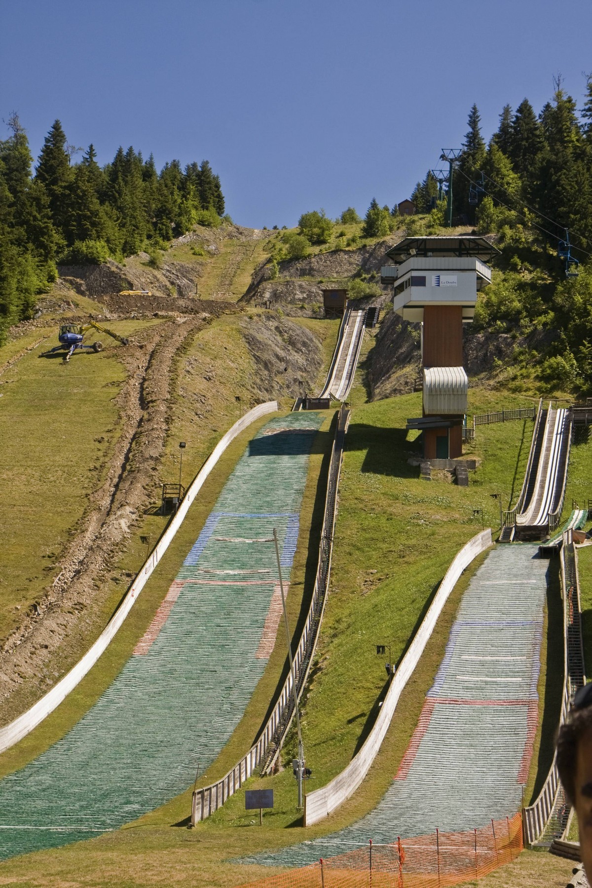 travaux piste