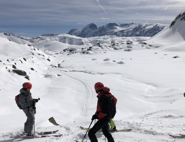 Sortie freeride à l'Alpe d'Huez avec Atomic