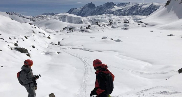 Sortie freeride à l'Alpe d'Huez avec Atomic