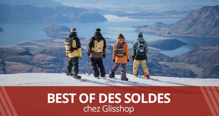 SOLDES été 2019 : les bonnes affaires Glisshop !