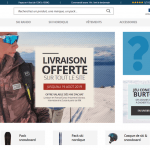 Site web Glisshop 2019