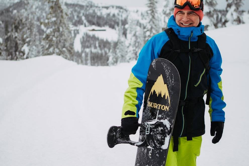 jake burton at Baldface