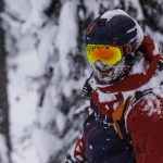Masque Scott Vapor - Sam Cohen skiing at Whitefish, MT