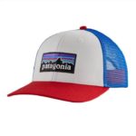 casquette-patagonia-trucker-bleu-blanc-rouge