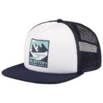casquette 2020 burton snapback filet white blue