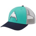 casquette 2020 trucker burton bleu vert