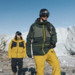 blousons naikoon safran et forestgreen