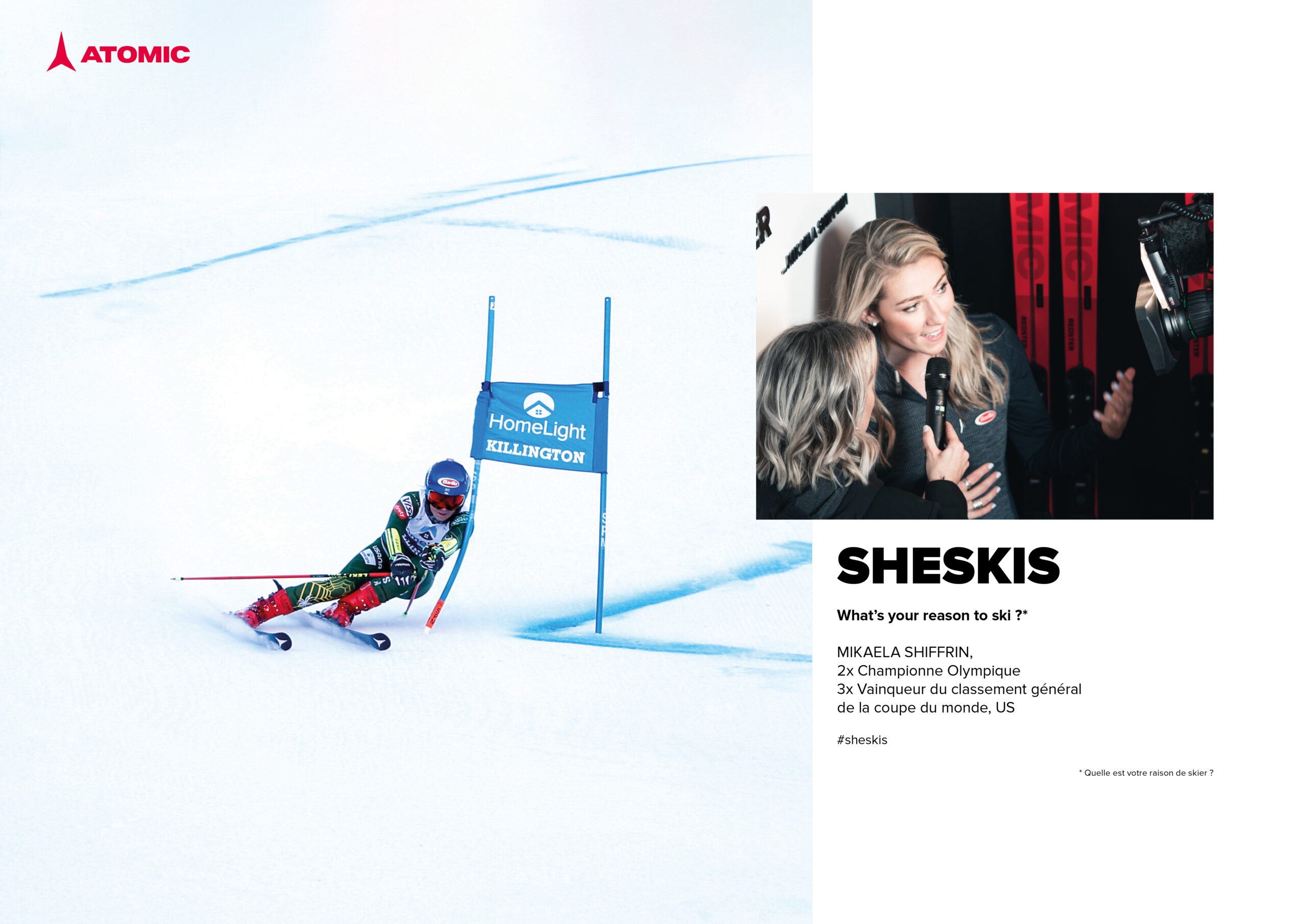 Un ski femme Atomic pour chaque skieuse ! #Sheskis 