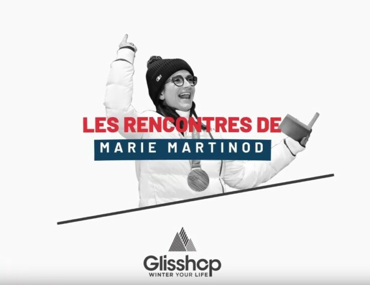 La skieuse freestyle Marie Martinod visite Glisshop
