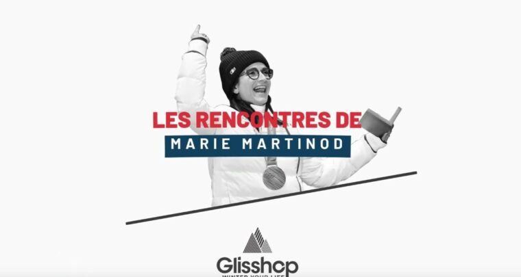 La skieuse freestyle Marie Martinod visite Glisshop