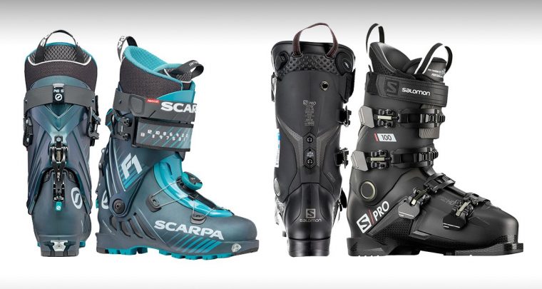 Chaussure ski rando et chaussure de ski : quelles différences ?