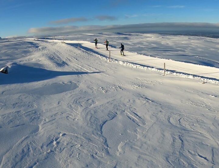 Une sortie de 90 km en ski de fond dans le massif du Sancy !