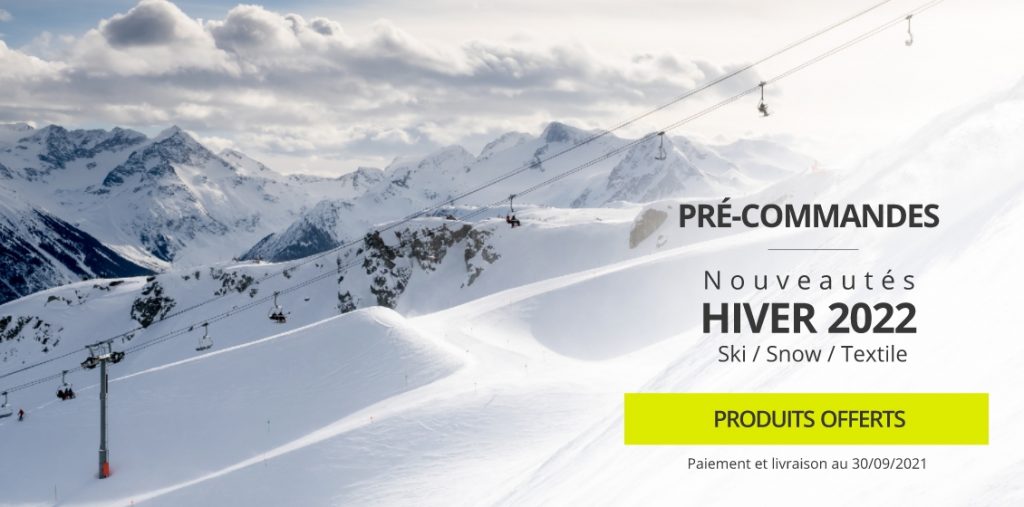 Précommandes nouveautés hiver 2022