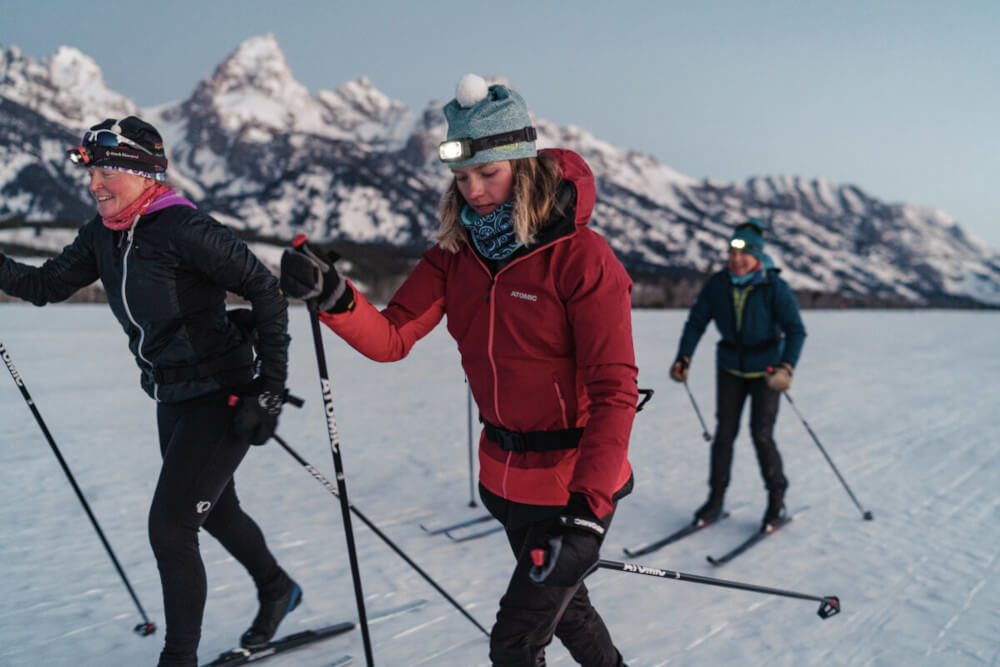 Technique de pas ski nordique