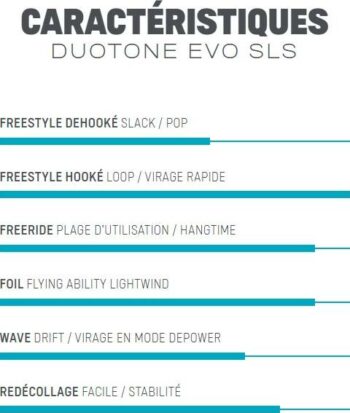 voile kite evo SLS duotone